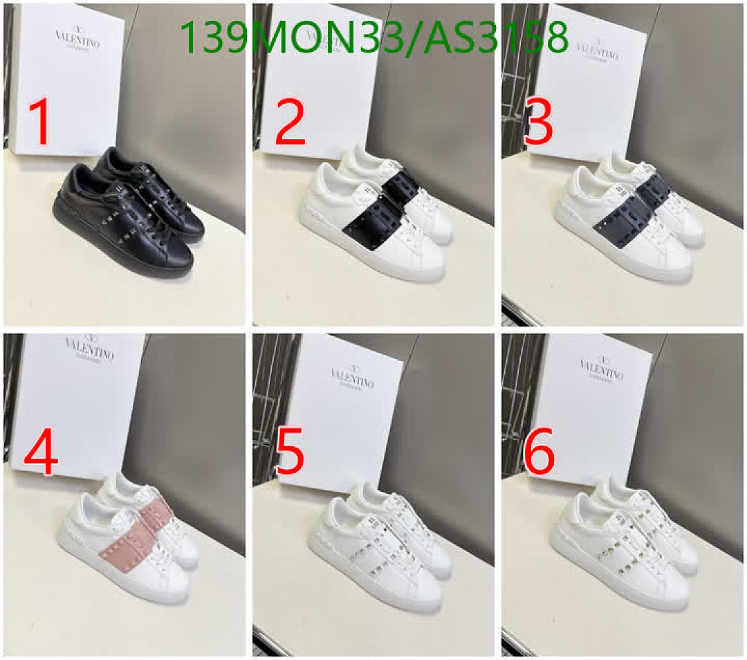 Valentino-Men shoes Code: AS3158 $: 139USD