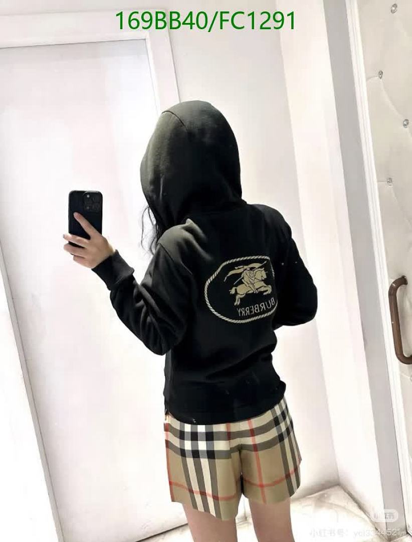 Burberry-Clothing Code: FC1291 $: 169USD