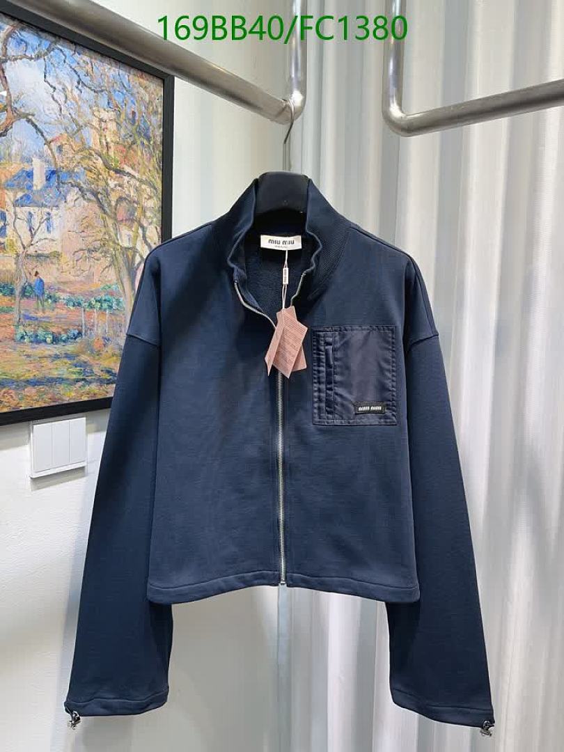 Miu Miu-Clothing Code: FC1380 $: 169USD