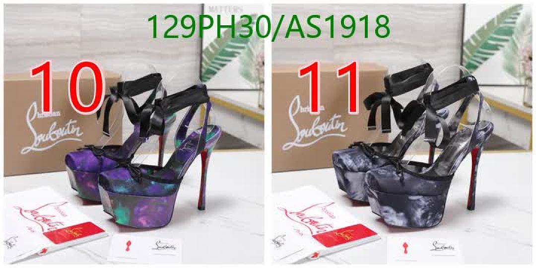 Christian Louboutin-Women Shoes Code: AS1918 $: 129USD