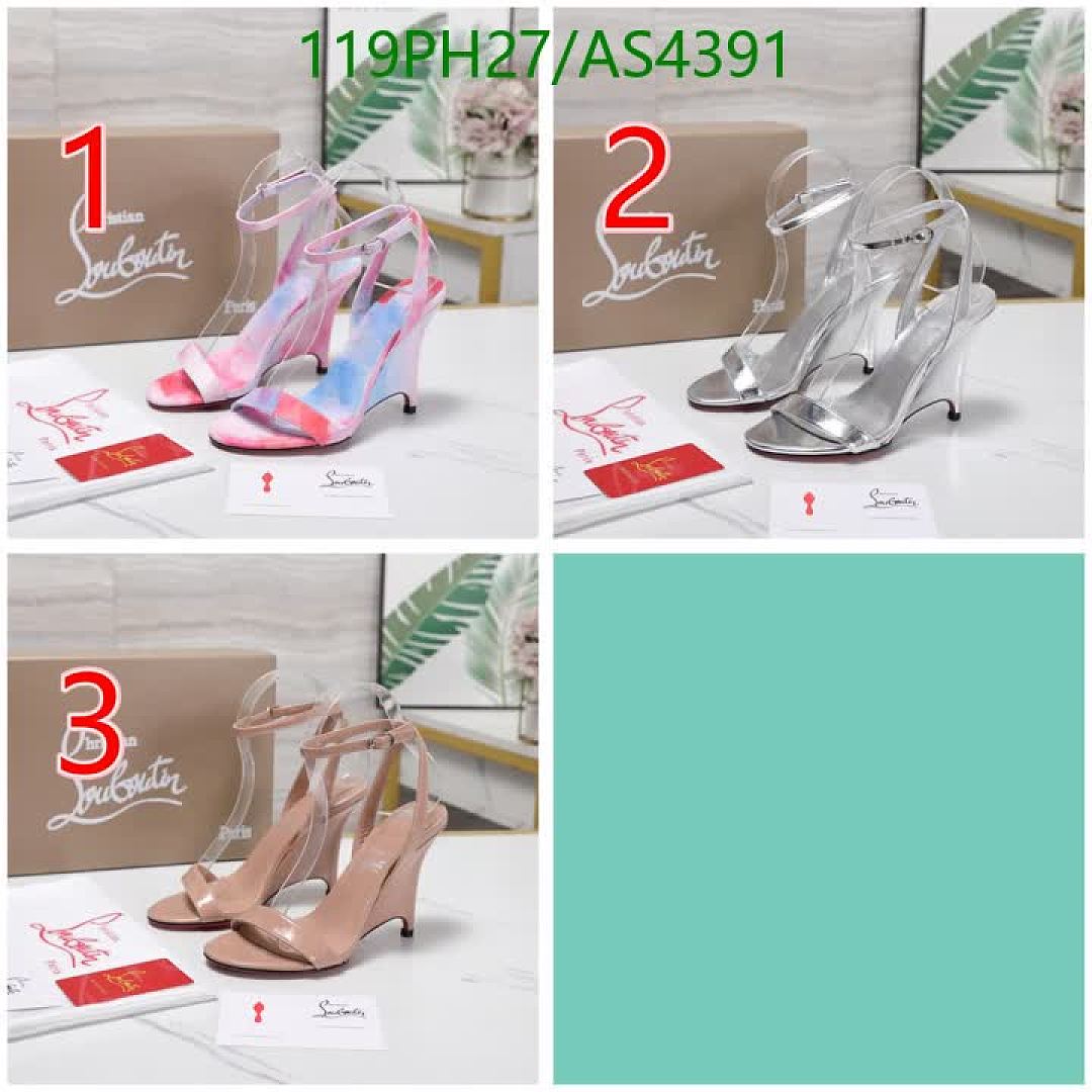 Christian Louboutin-Women Shoes Code: AS4391 $: 119USD