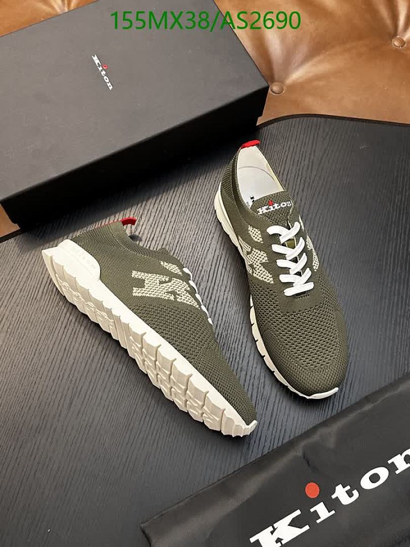 Kiton-Men shoes Code: AS2690 $: 155USD