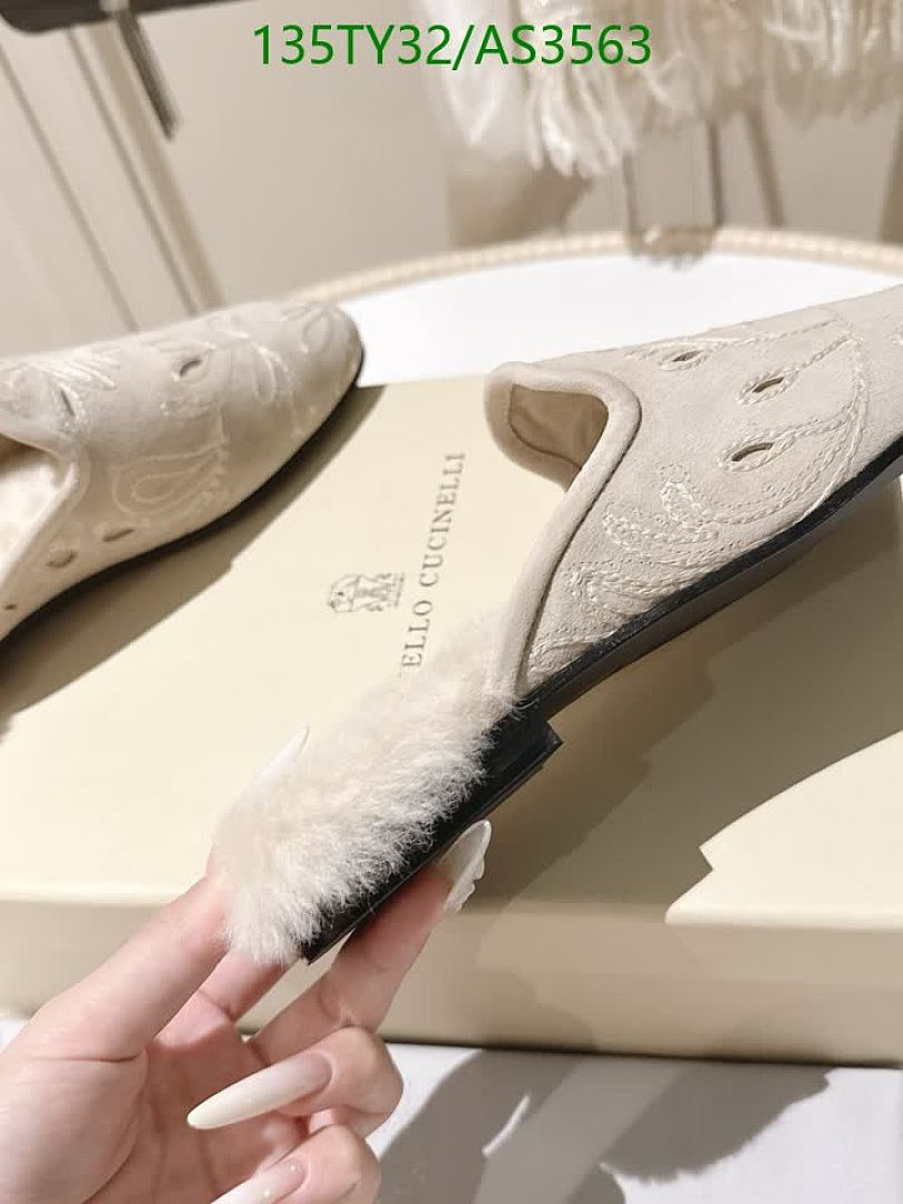 Brunello Cucinelli-Women Shoes Code: AS3563 $: 135USD