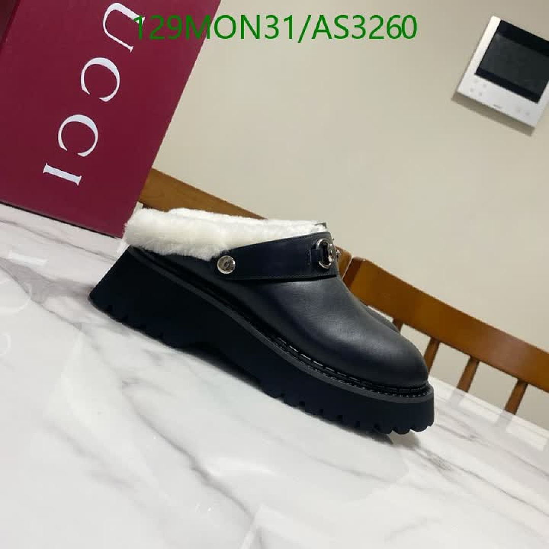 Gucci-Women Shoes Code: AS3260 $: 129USD
