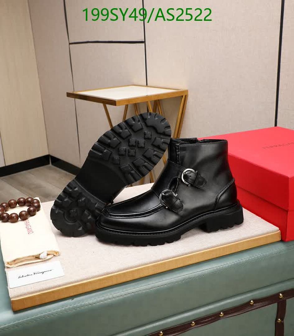 Ferragamo-Men shoes Code: AS2522 $: 199USD