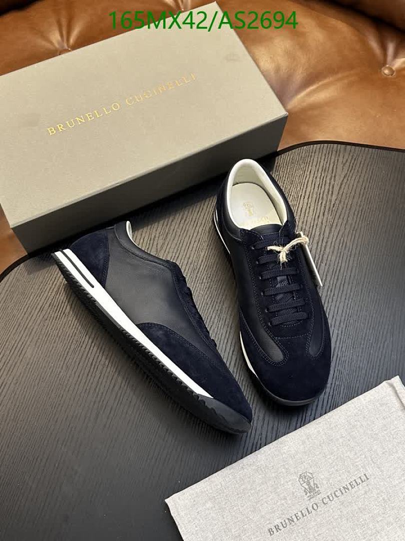 Brunello Cucinelli-Men shoes Code: AS2694 $: 165USD