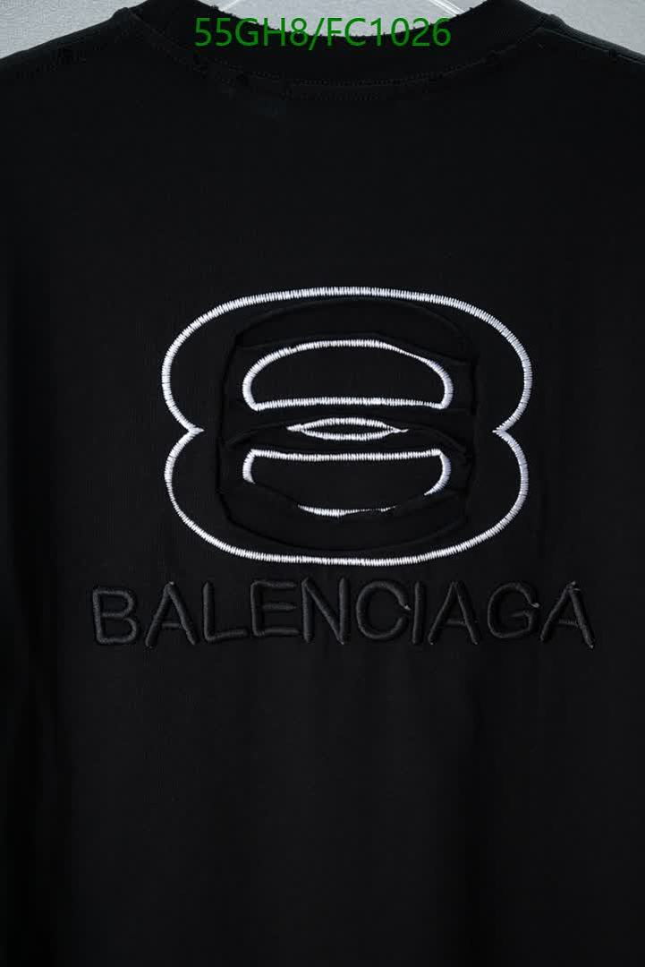 Balenciaga-Clothing Code: FC1026 $: 55USD
