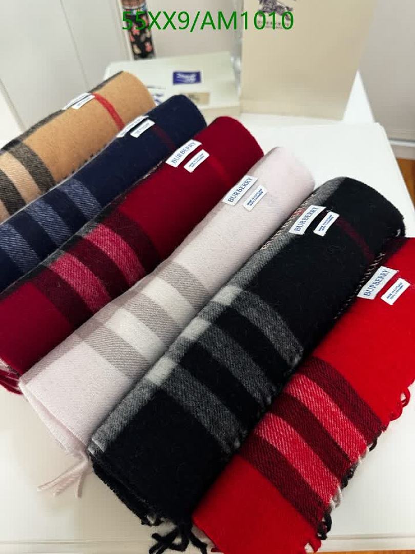 Burberry-Scarves Code: AM1010 $: 55USD