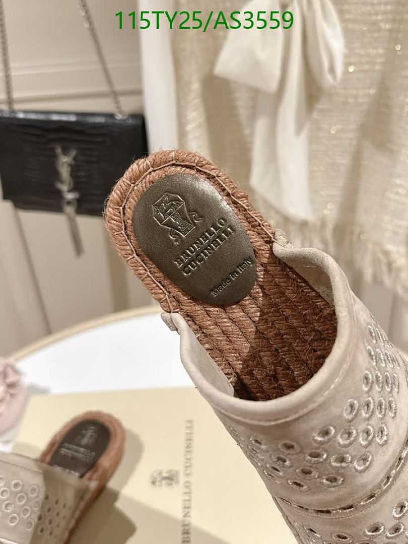 Brunello Cucinelli-Women Shoes Code: AS3559 $: 115USD