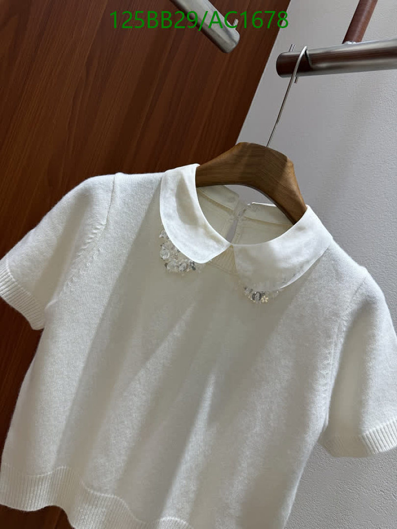 Miu Miu-Clothing Code: AC1678 $: 125USD