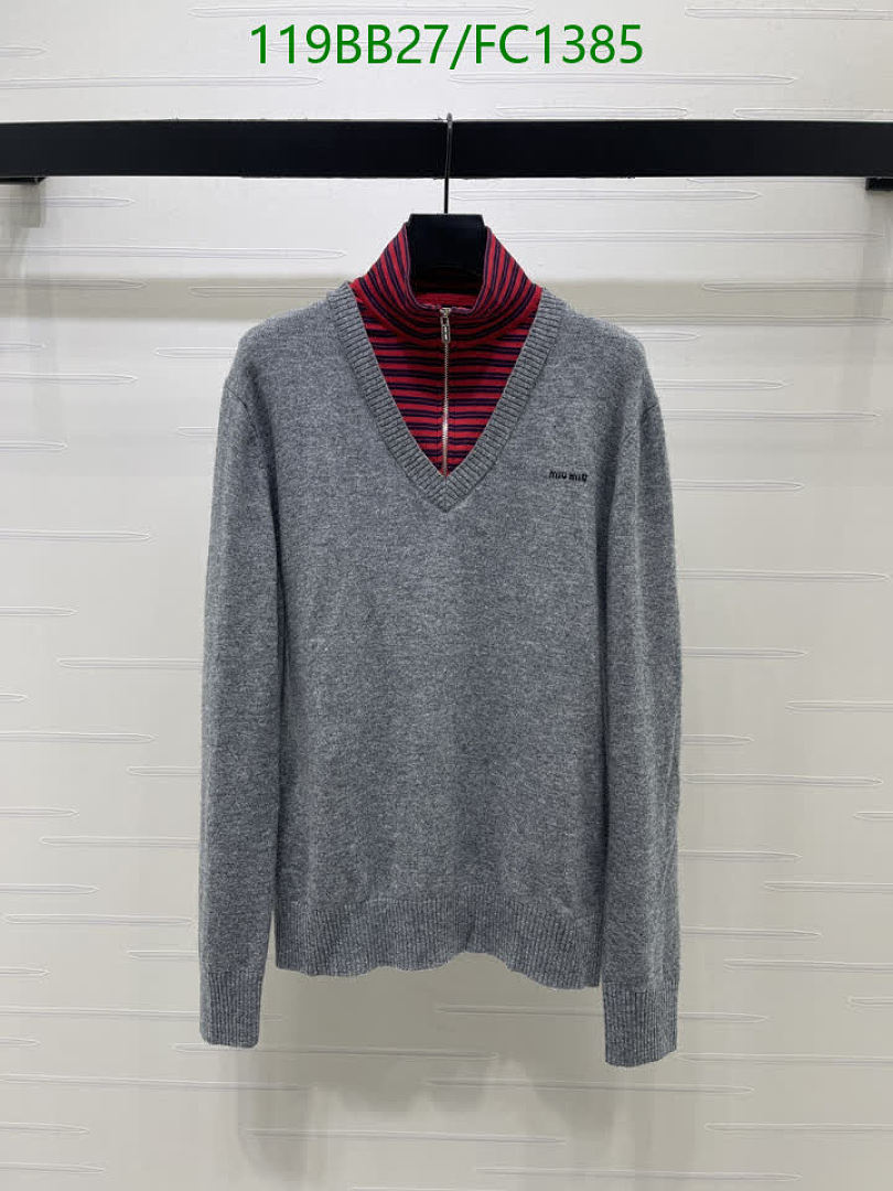 Miu Miu-Clothing Code: FC1385 $: 119USD