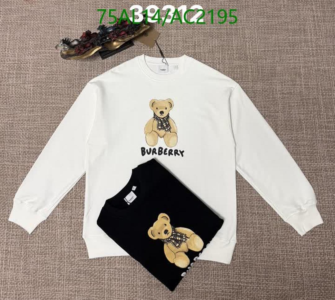 Burberry-Clothing Code: AC2195 $: 75USD