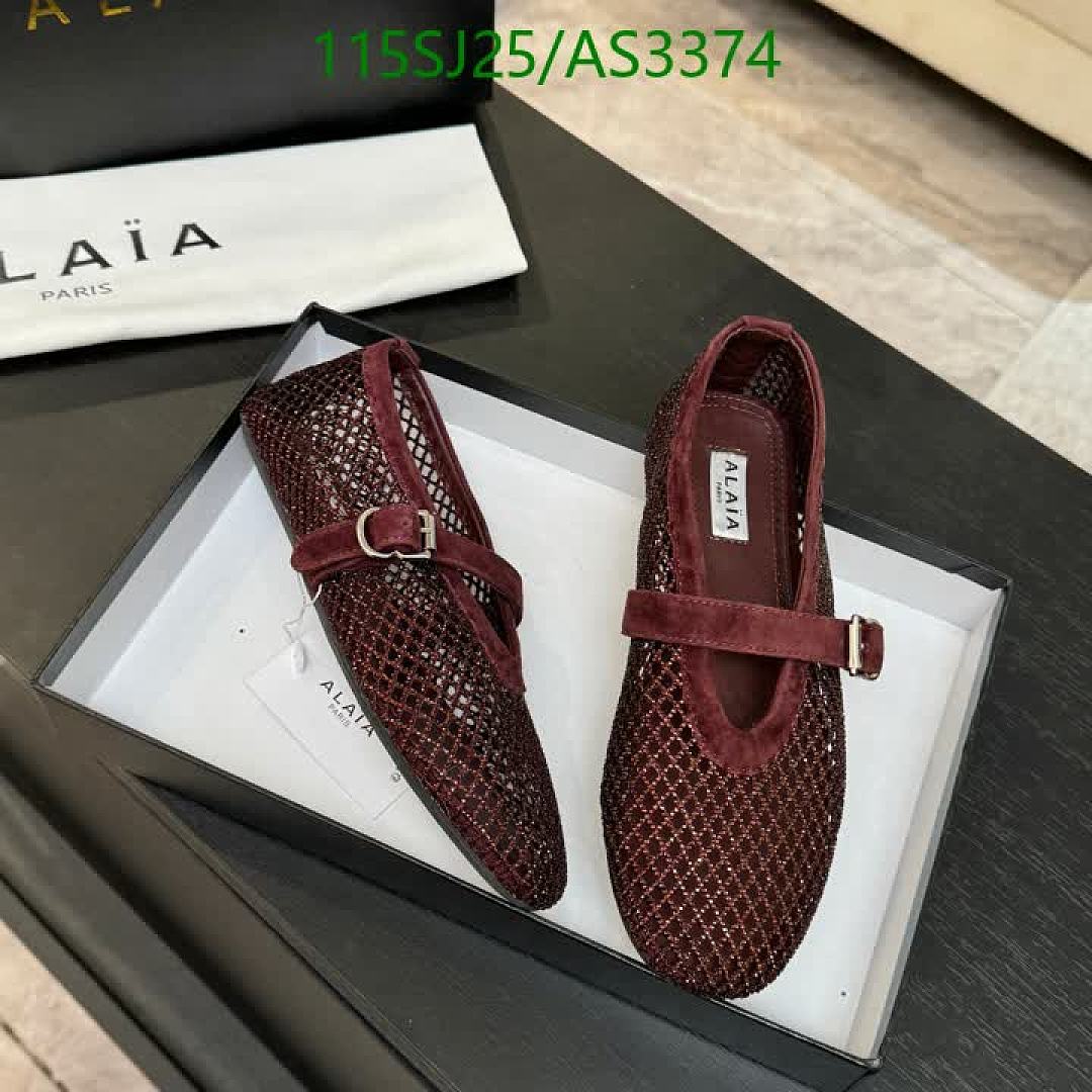 Alaia-Women Shoes Code: AS3374 $: 115USD