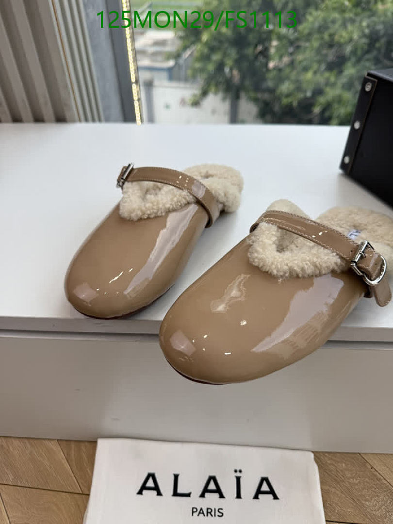 Alaia-Women Shoes Code: FS1113 $: 125USD
