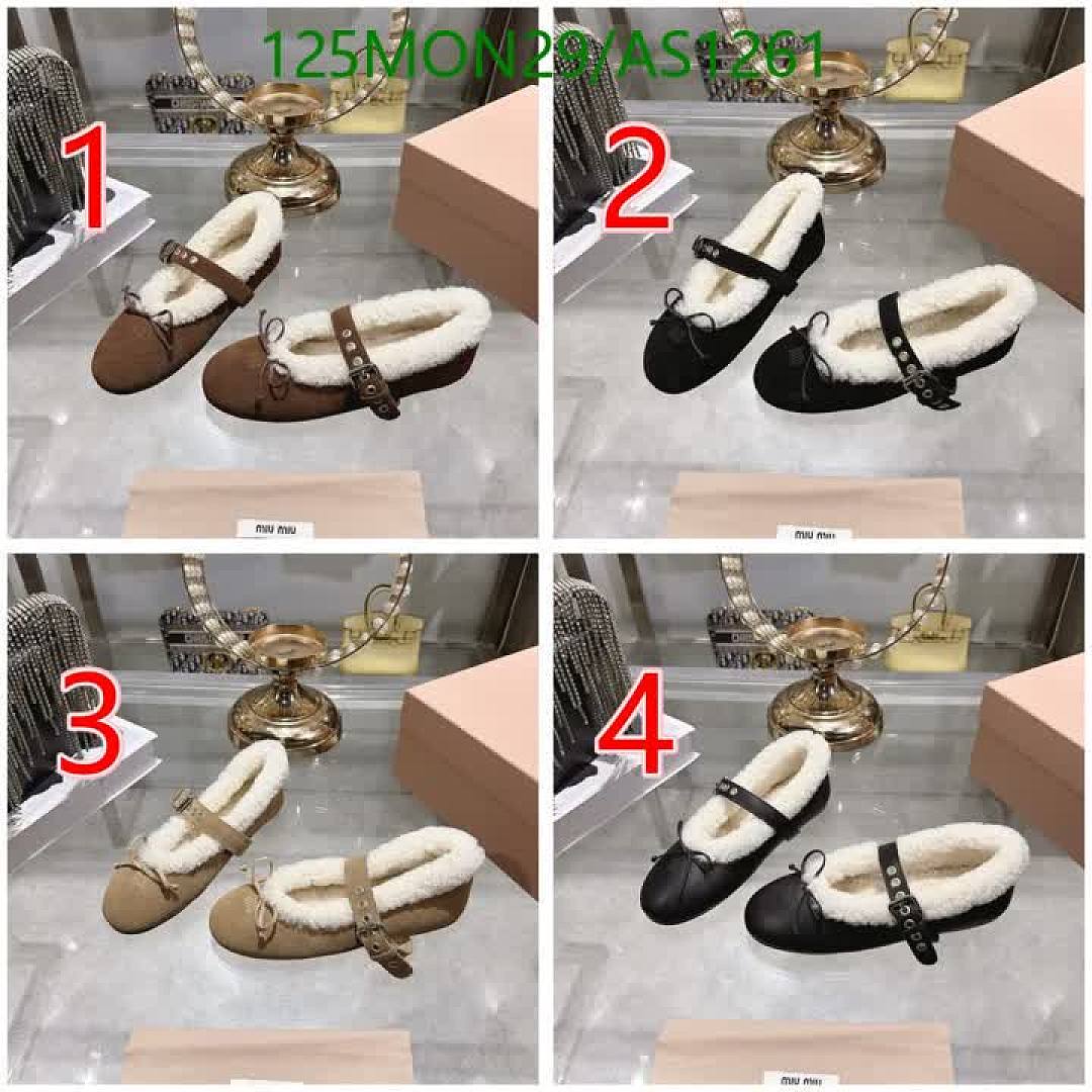 Miu Miu-Women Shoes Code: AS1261 $: 125USD