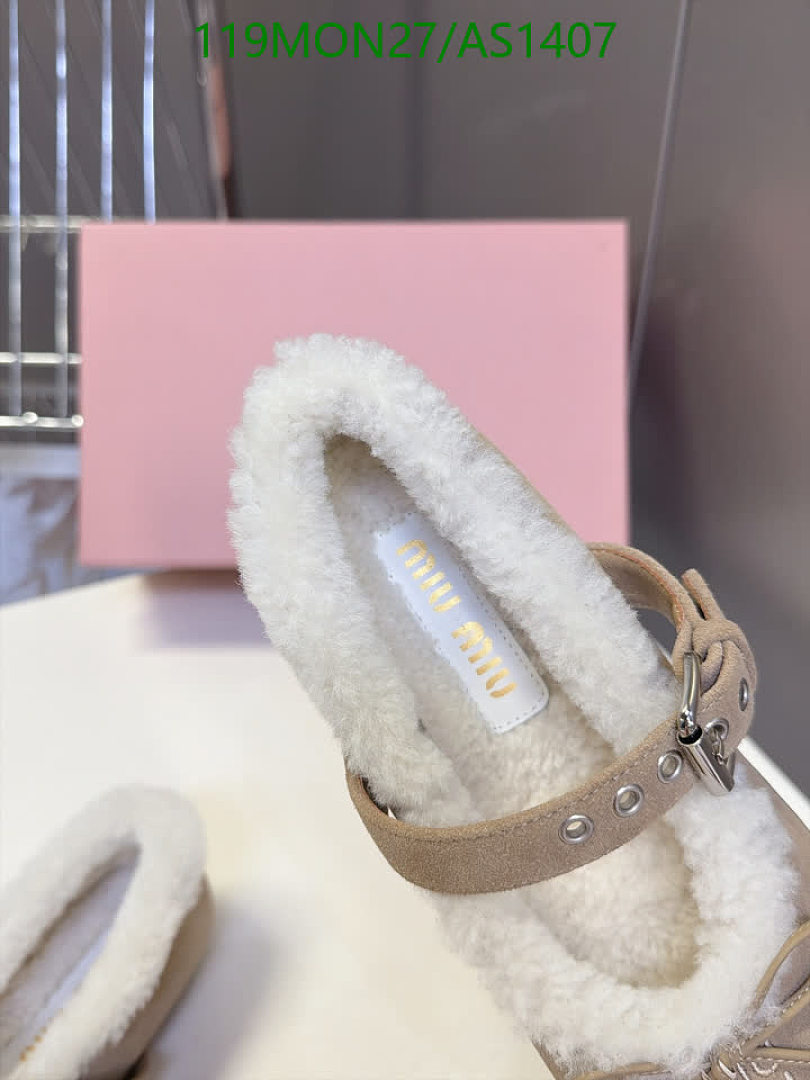 Miu Miu-Women Shoes Code: AS1407 $: 119USD