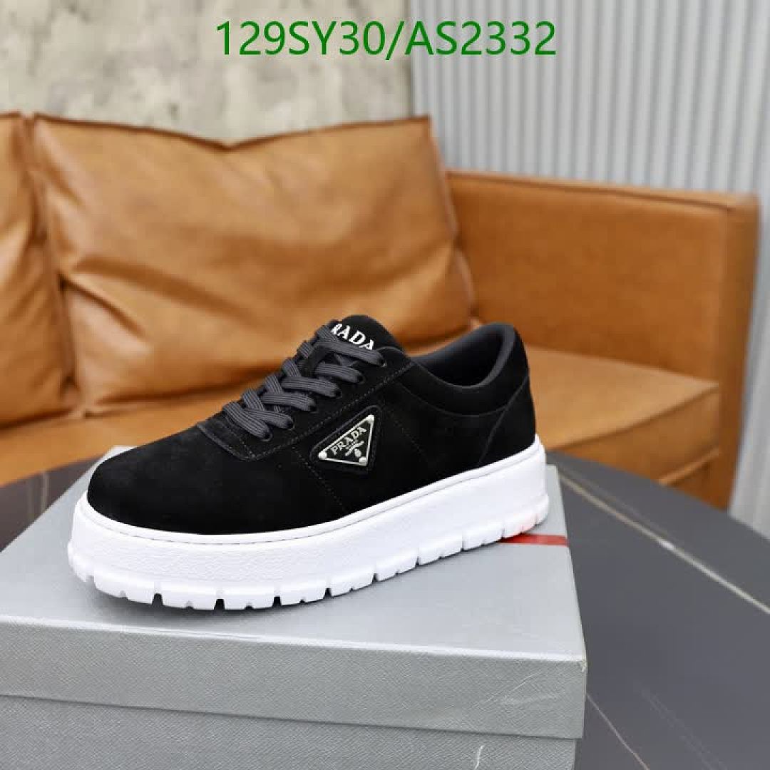 Prada-Men shoes Code: AS2332 $: 129USD