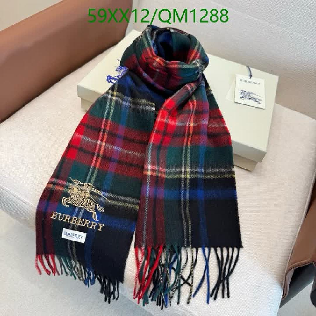 Burberry-Scarves Code: QM1288 $: 59USD
