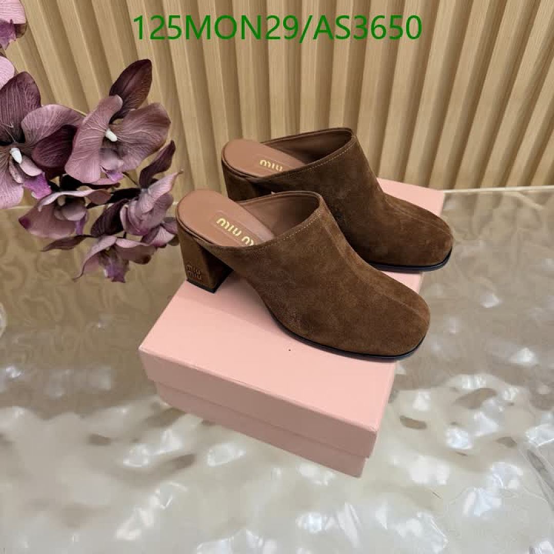 Miu Miu-Women Shoes Code: AS3650 $: 125USD