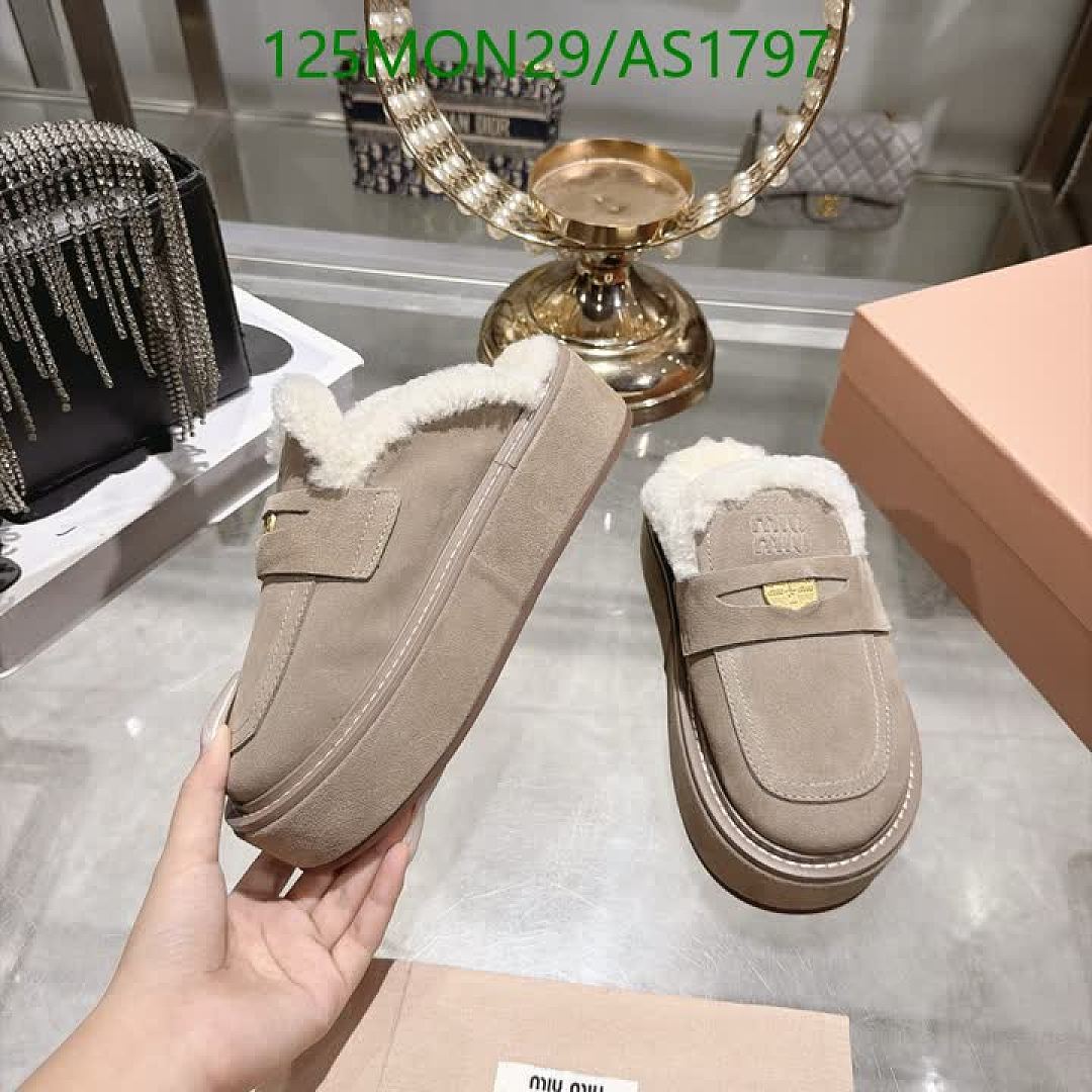 Miu Miu-Women Shoes Code: AS1797 $: 125USD