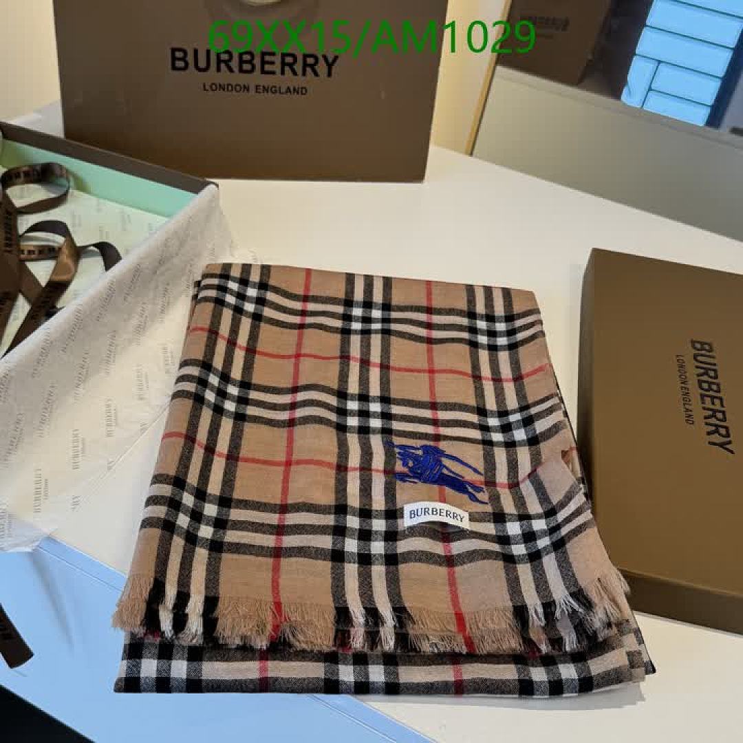 Burberry-Scarves Code: AM1029 $: 69USD