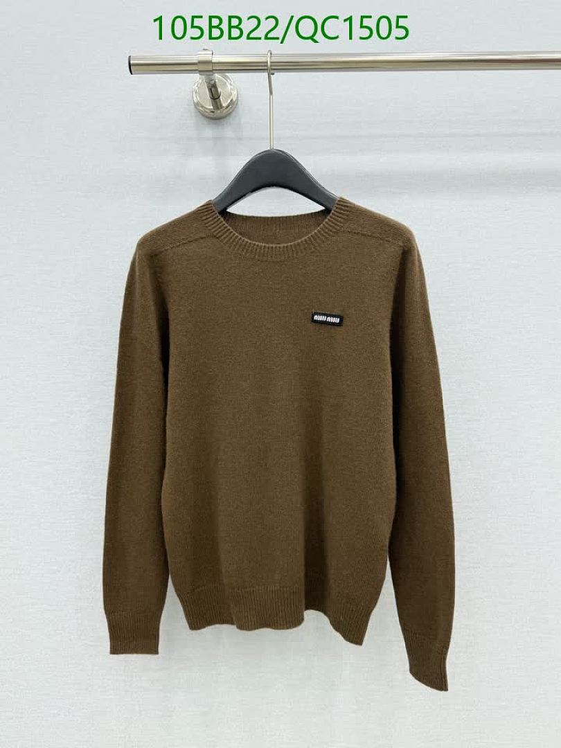 Miu Miu-Clothing Code: QC1505 $: 105USD