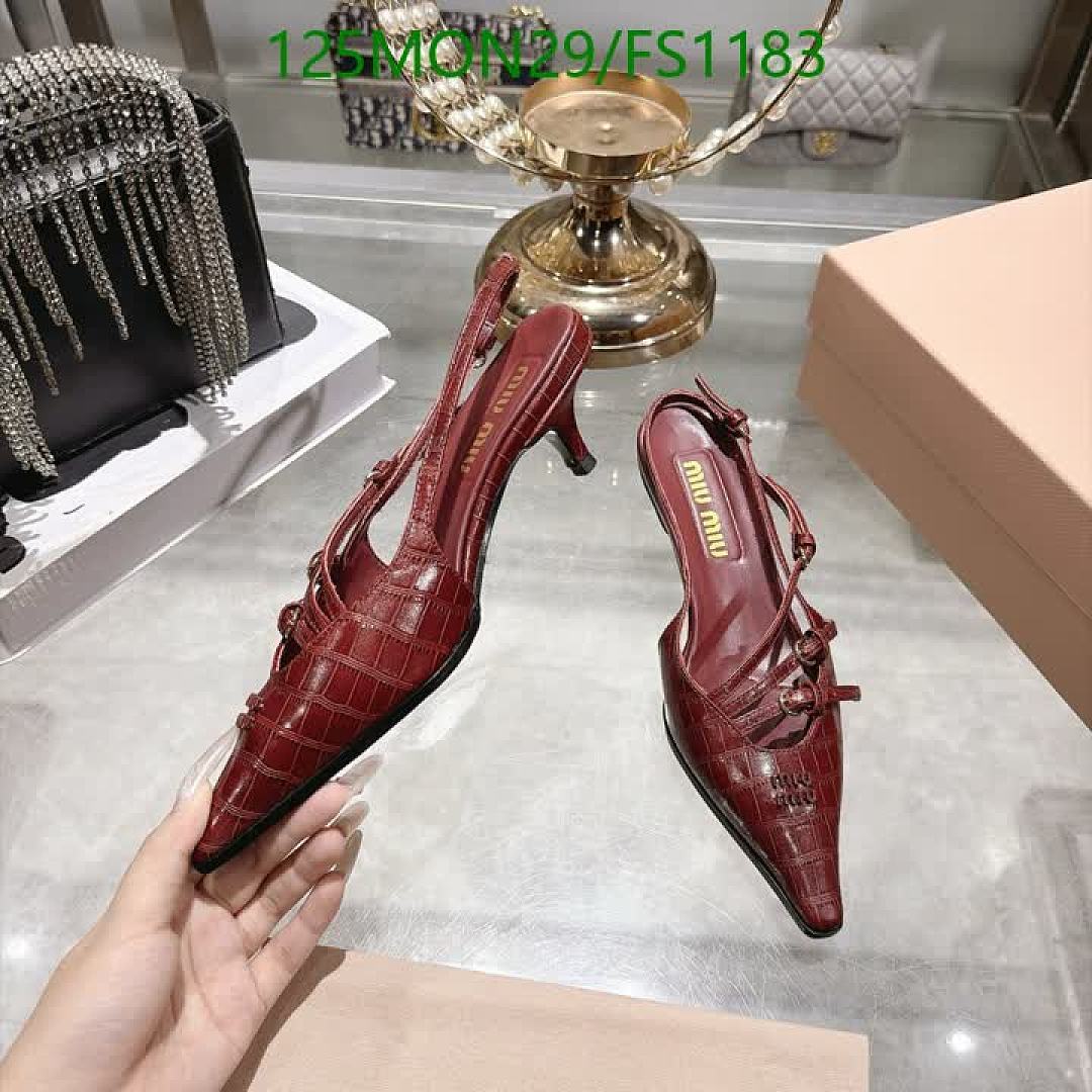 Miu Miu-Women Shoes Code: FS1183 $: 125USD
