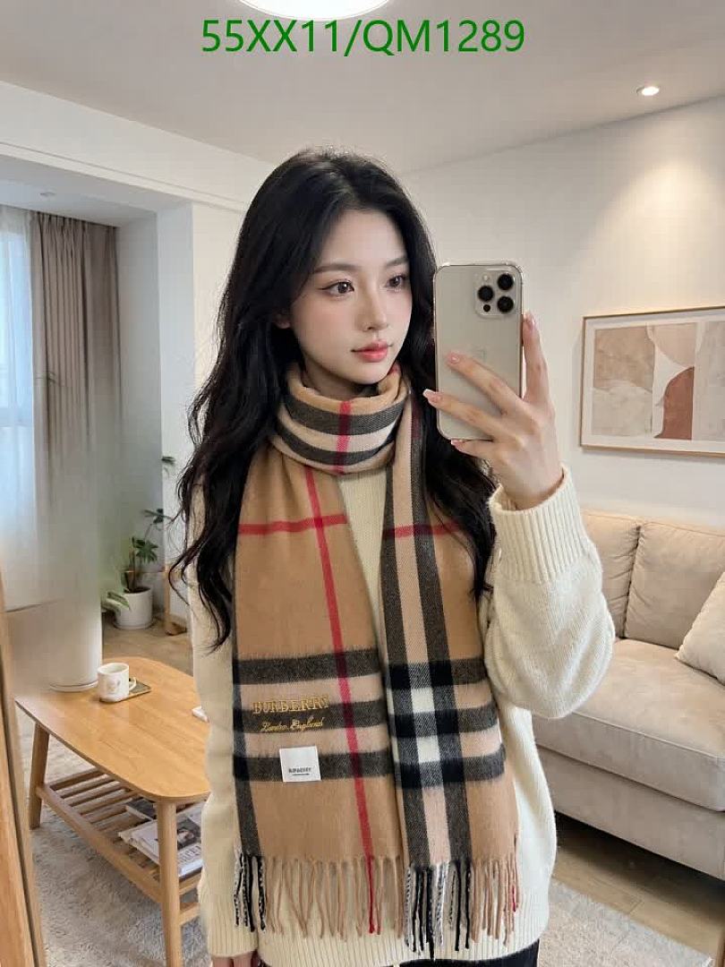 Burberry-Scarves Code: QM1289 $: 55USD