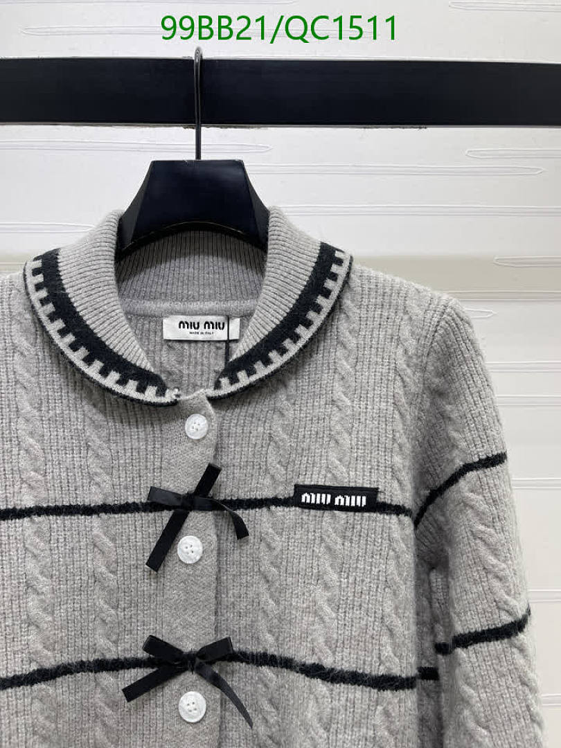 Miu Miu-Clothing Code: QC1511 $: 99USD