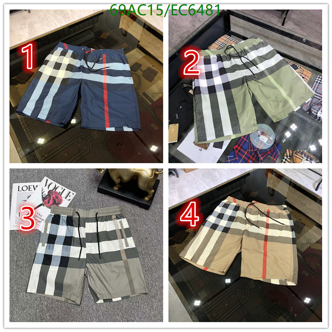 Burberry-Clothing Code: EC6481 $: 69USD