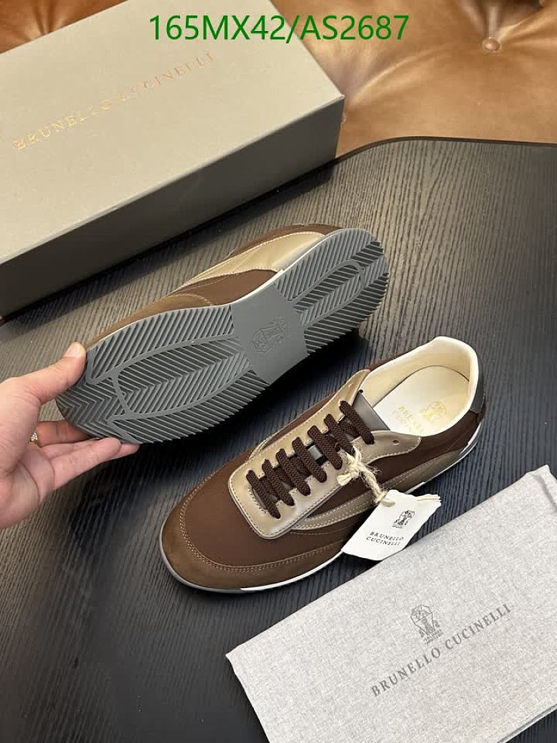 Brunello Cucinelli-Men shoes Code: AS2687 $: 165USD