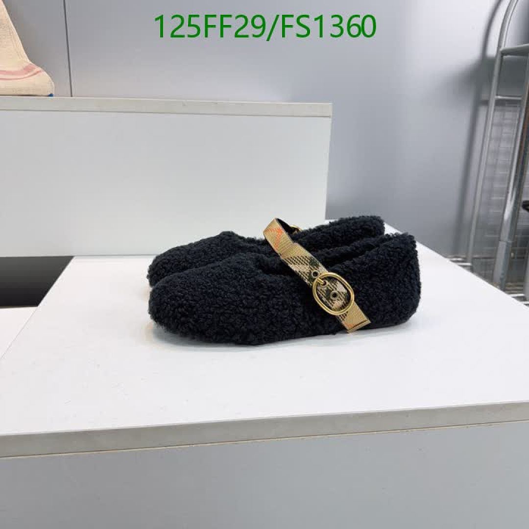 Burberry-Women Shoes Code: FS1360 $: 125USD