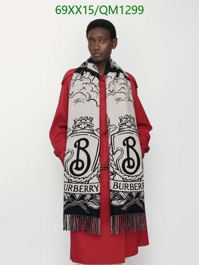 Burberry-Scarves Code: QM1299 $: 69USD