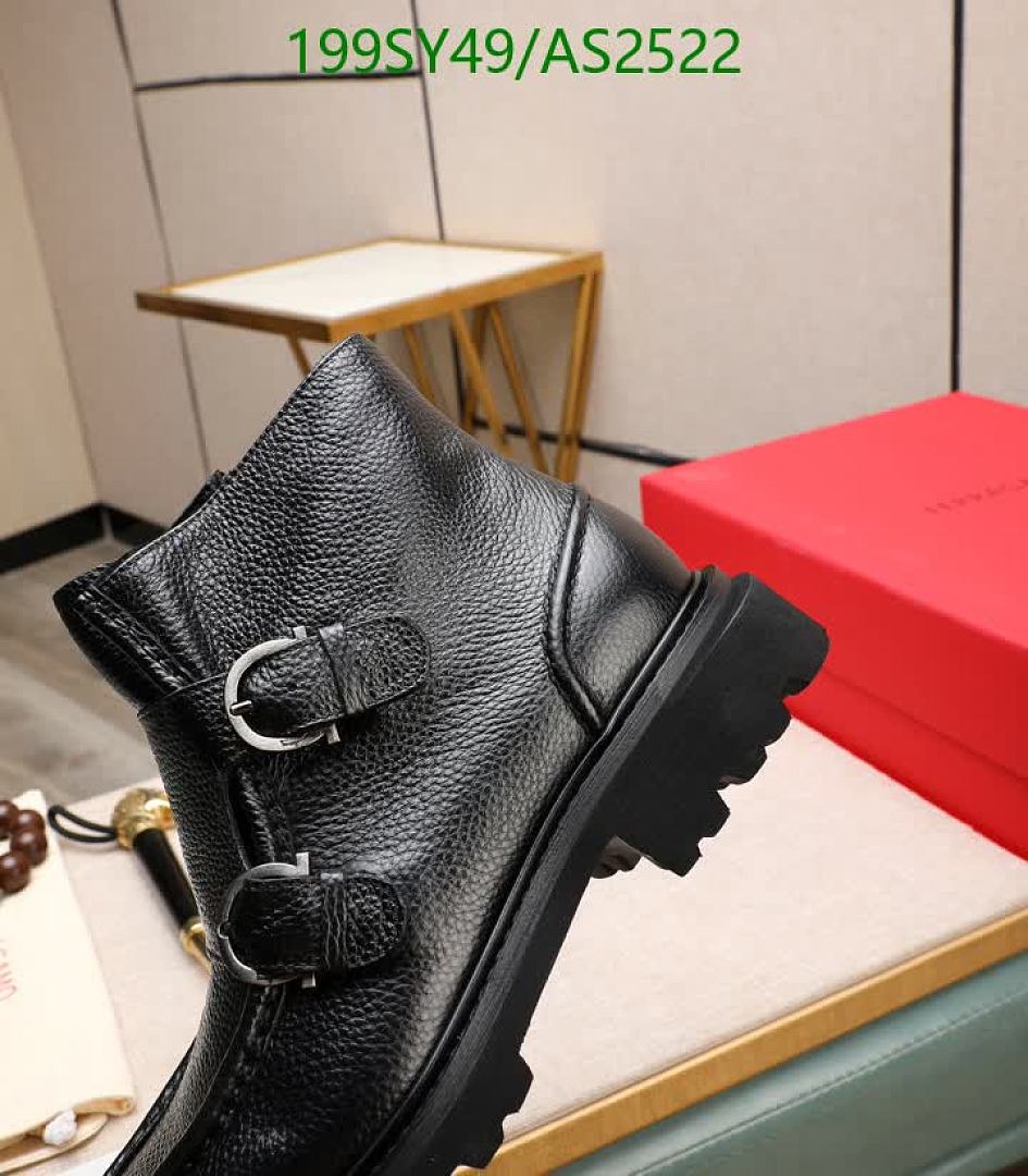 Ferragamo-Men shoes Code: AS2522 $: 199USD