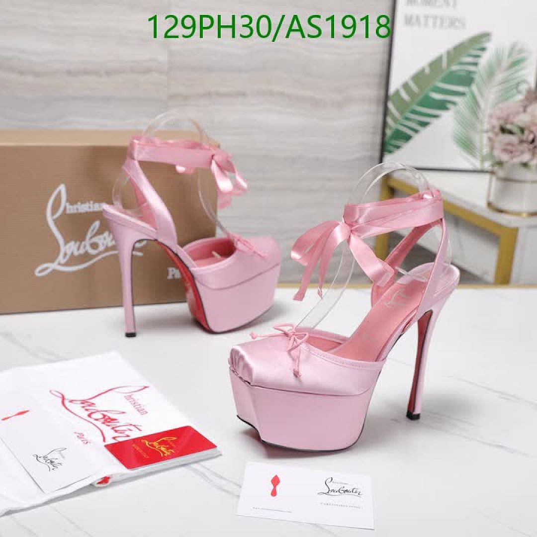 Christian Louboutin-Women Shoes Code: AS1918 $: 129USD