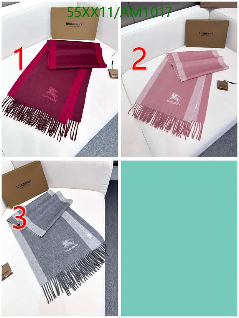 Burberry-Scarves Code: AM1017 $: 55USD