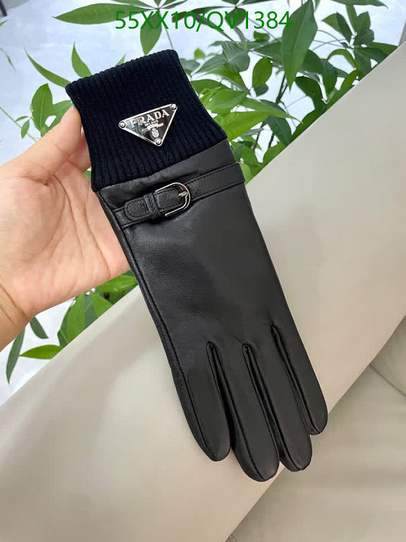 Prada-Gloves Code: QV1384 $: 55USD