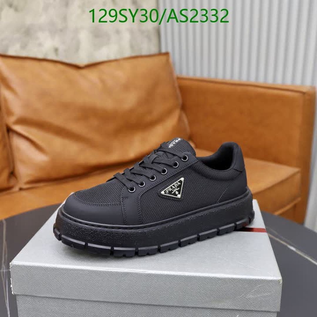 Prada-Men shoes Code: AS2332 $: 129USD