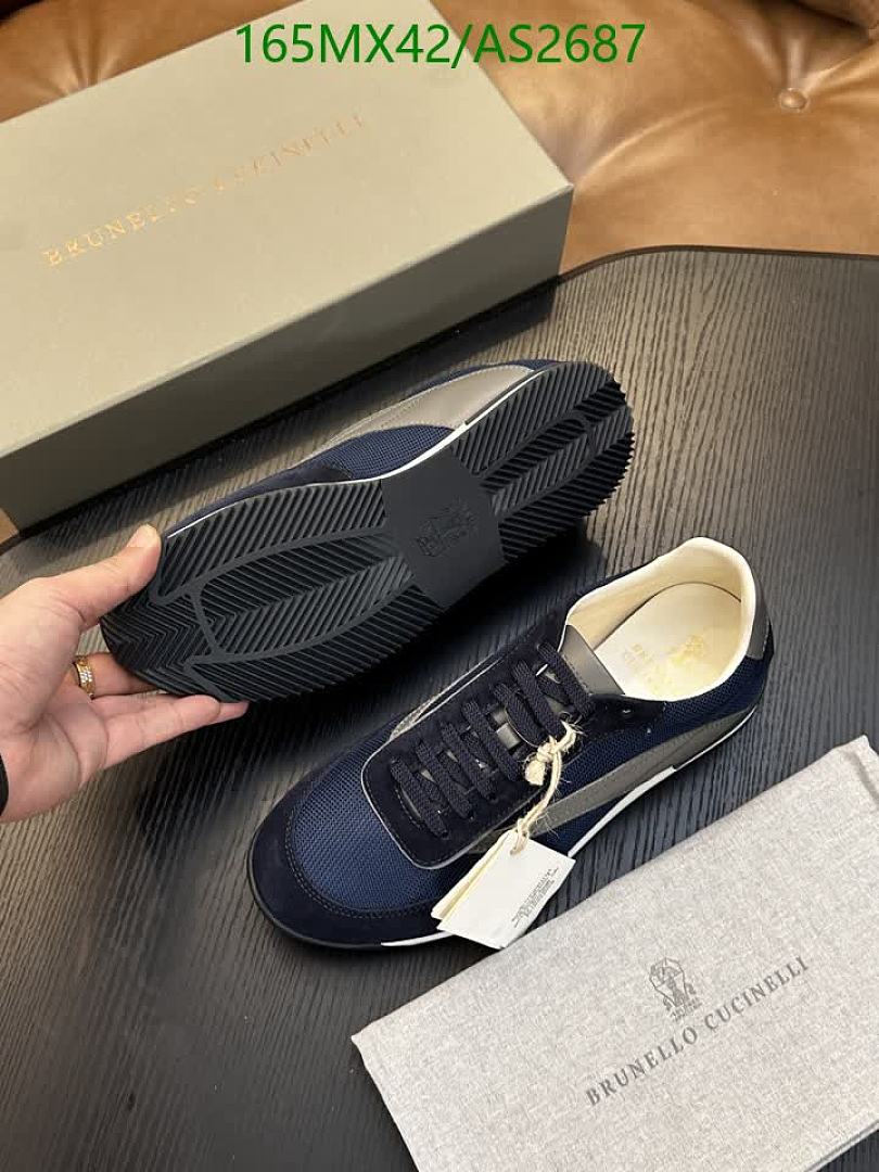 Brunello Cucinelli-Men shoes Code: AS2687 $: 165USD