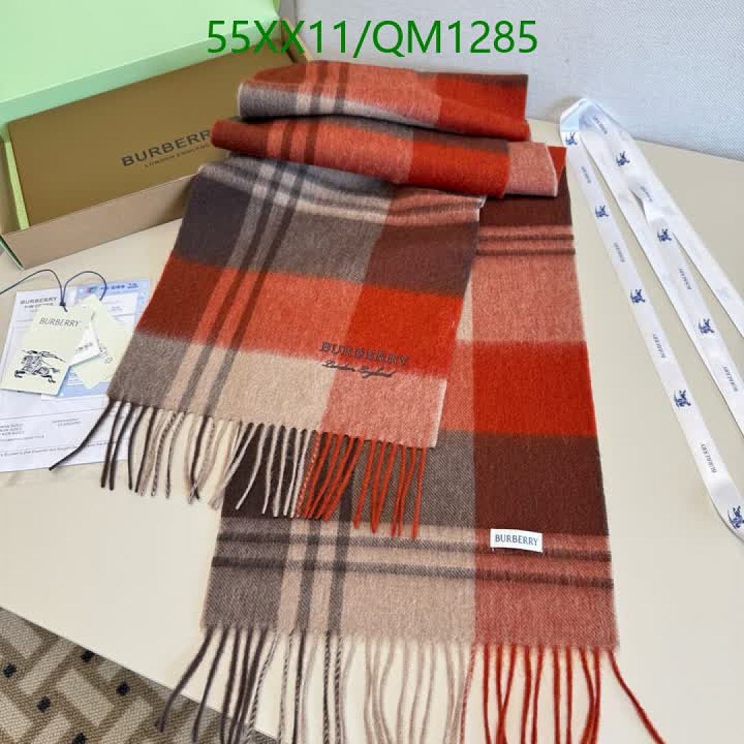 Burberry-Scarves Code: QM1285 $: 55USD