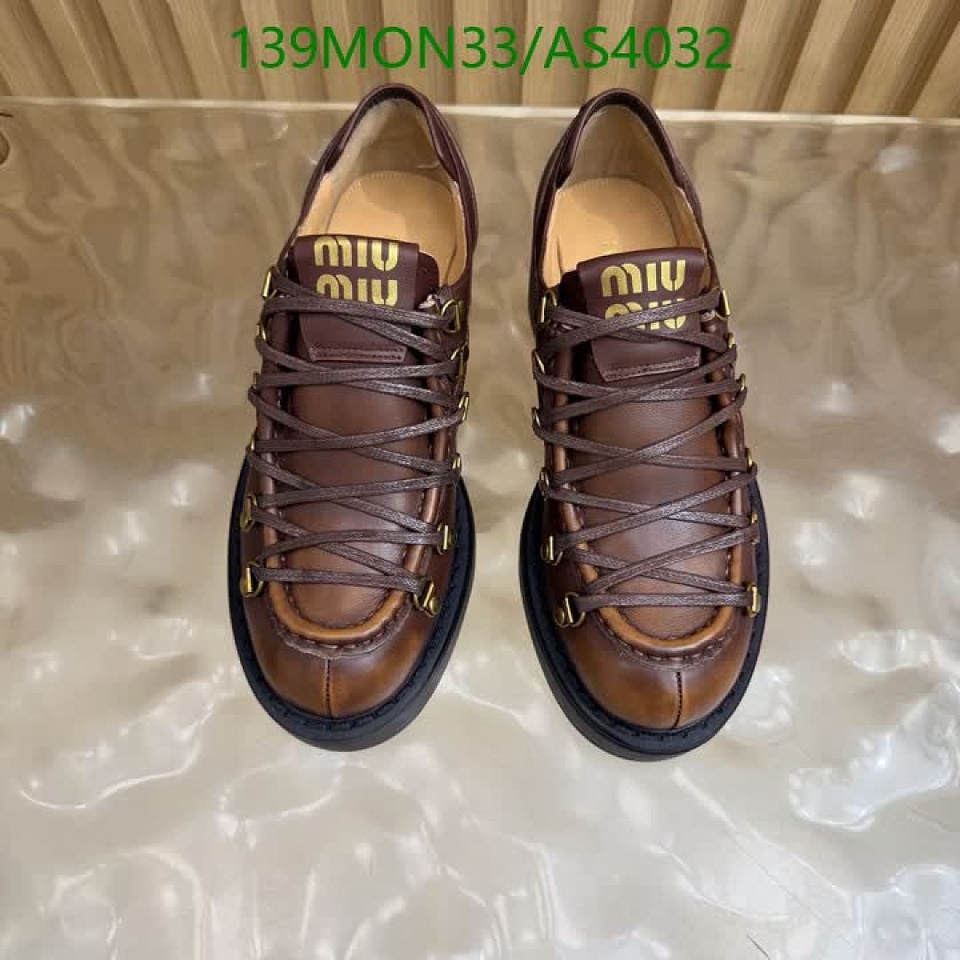 Miu Miu-Women Shoes Code: AS4032 $: 139USD