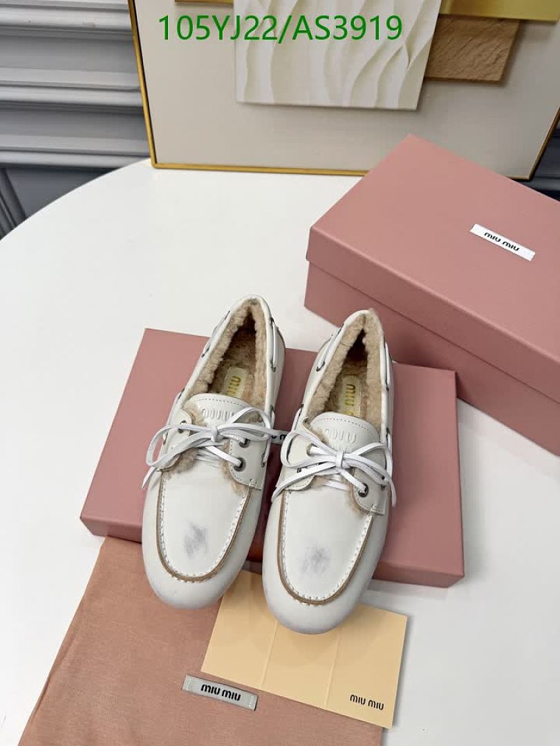 Miu Miu-Women Shoes Code: AS3919 $: 105USD