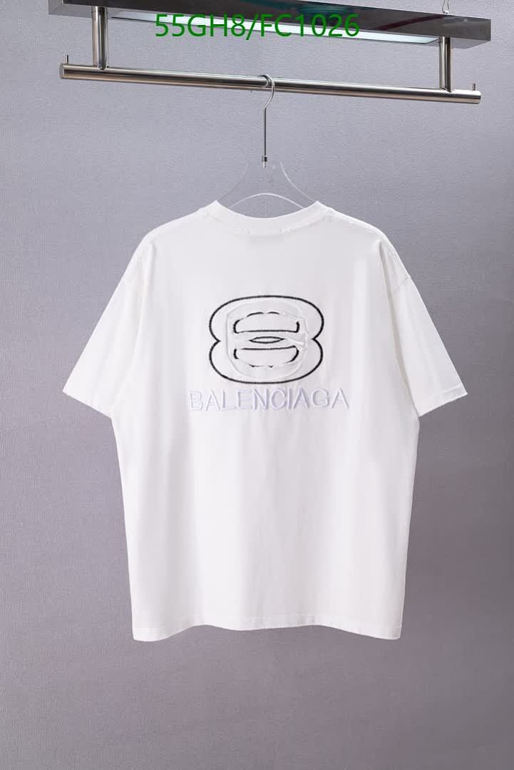 Balenciaga-Clothing Code: FC1026 $: 55USD