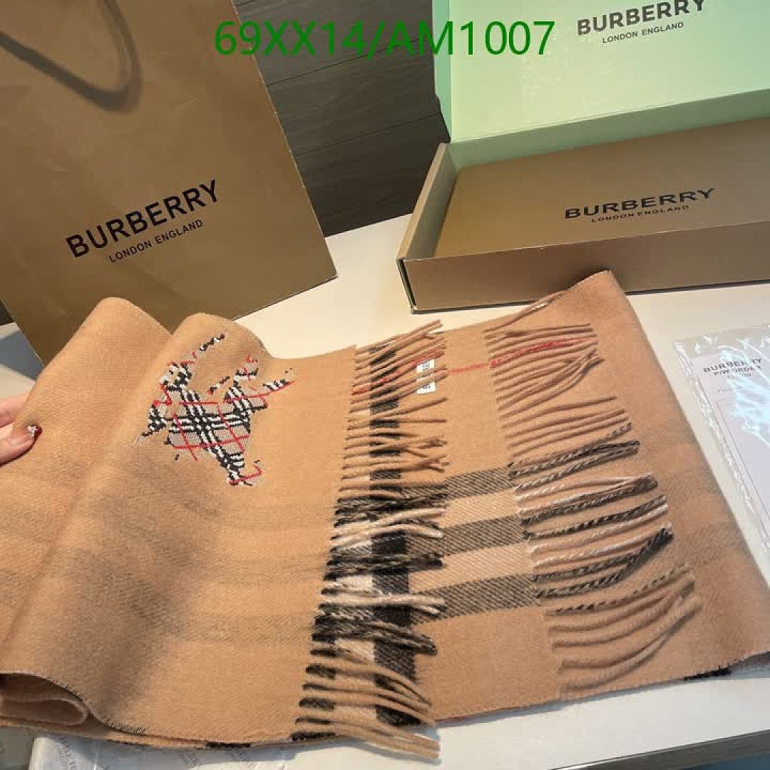 Burberry-Scarves Code: AM1007 $: 69USD