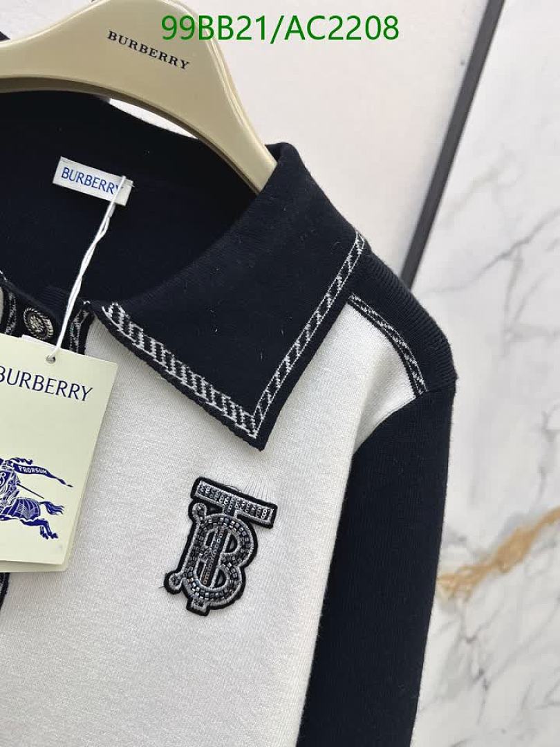 Burberry-Clothing Code: AC2208 $: 99USD