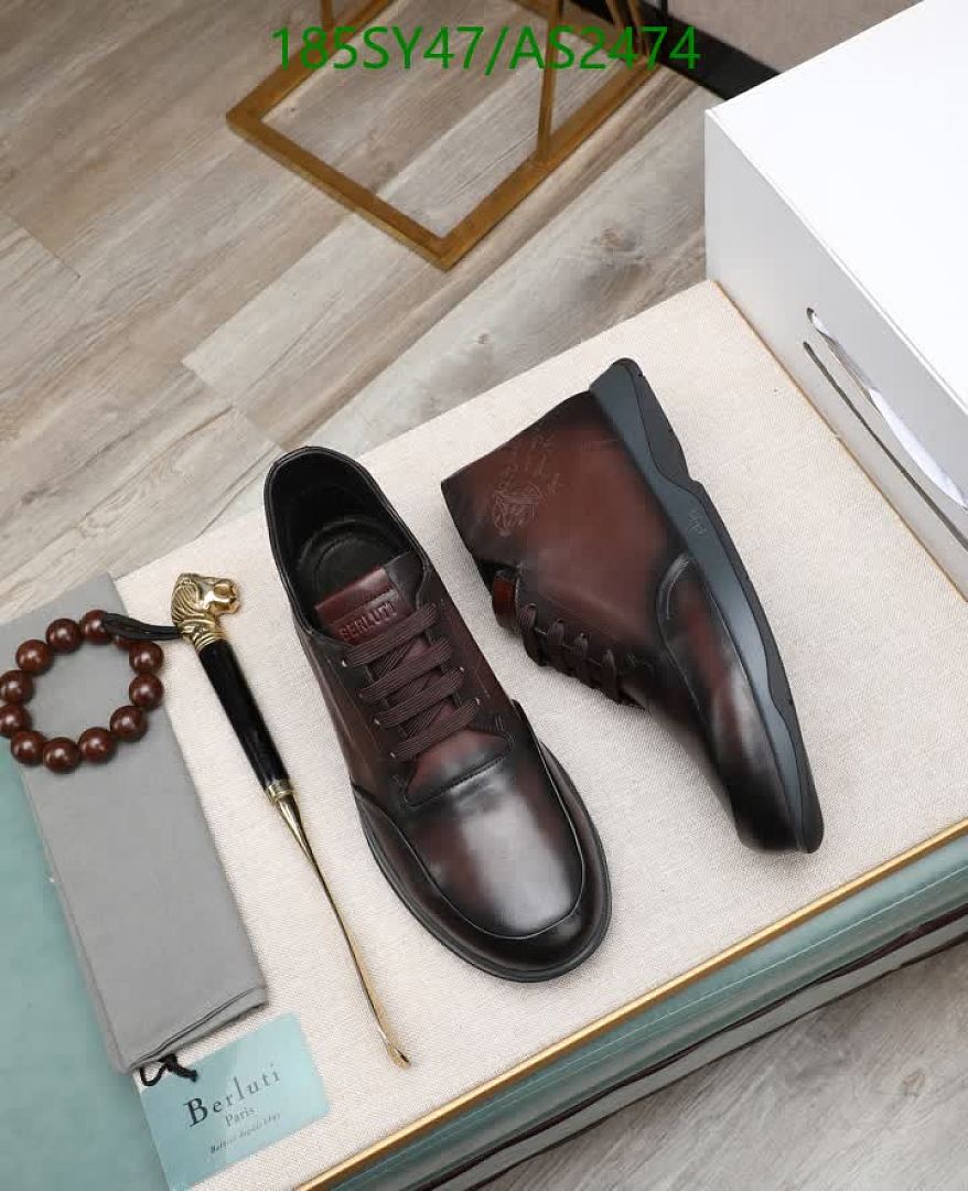 Berluti-Men shoes Code: AS2474 $: 185USD