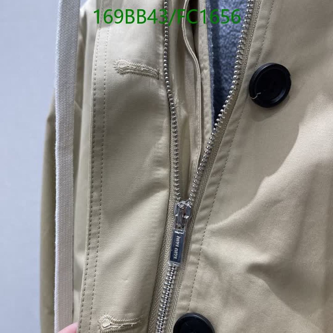 Miu Miu-Clothing Code: FC1656 $: 169USD