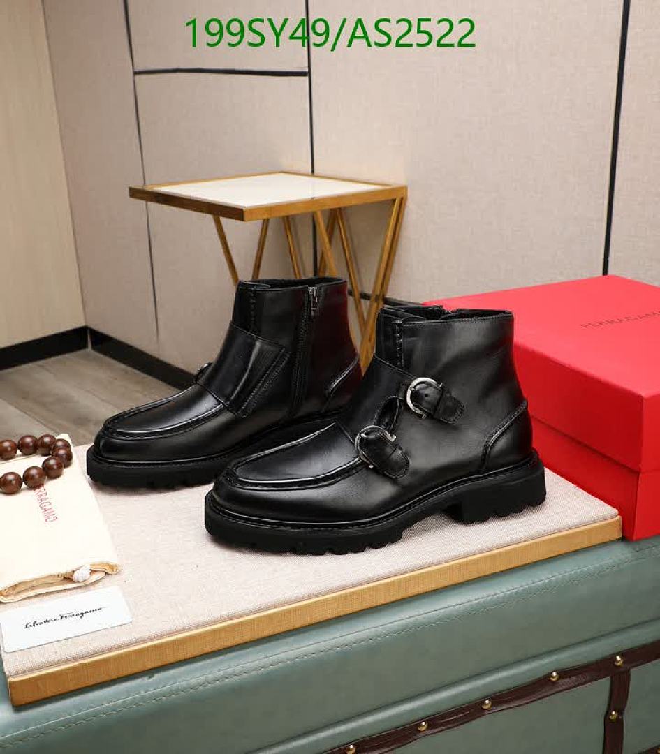 Ferragamo-Men shoes Code: AS2522 $: 199USD