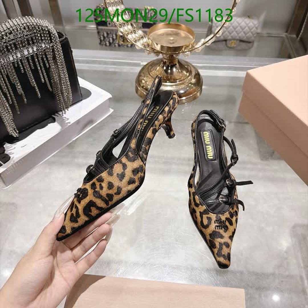 Miu Miu-Women Shoes Code: FS1183 $: 125USD