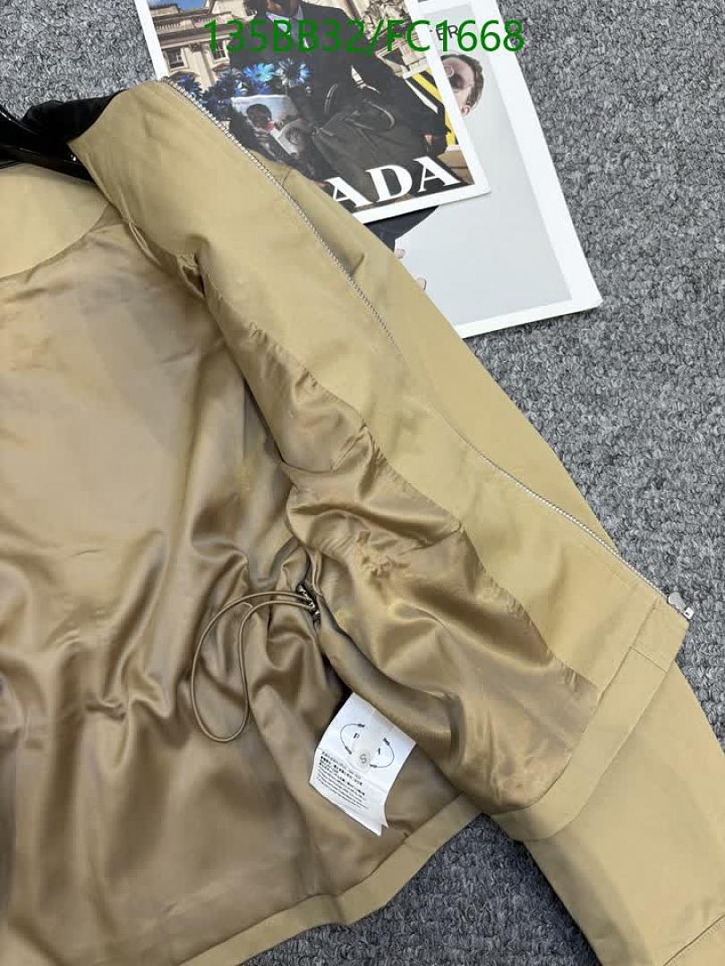 Prada-Clothing Code: FC1668 $: 135USD